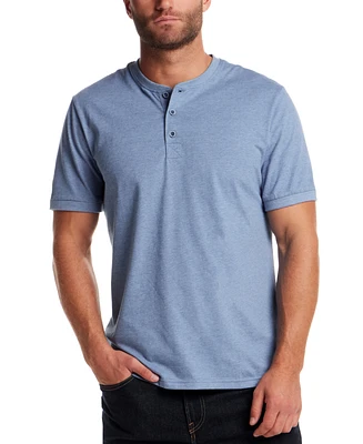 Weatherproof Vintage Men's Regular-Fit Micro-Stripe Henley