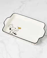 Lenox Chef Snoopy Rectangular Porcelain Baker