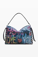 Desigual Women's Large graffiti bag