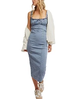 Free People Women's Lucinda Printed Midi Dress