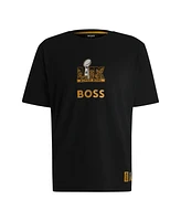 Hugo Boss x Nfl Men's Gold-Tone Artwork T-Shirt