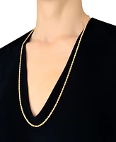 Italian Gold Forza Rope Chain 28" Necklace (2-3/4mm) in 14k Gold