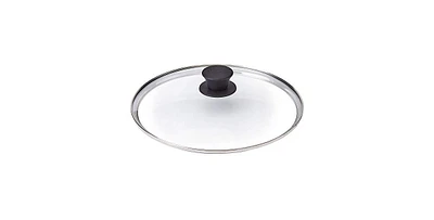 Cuisinel Glass Lid - 10"-inch/25.4-cm/264mm - Compatible with Lodge - Fully Assembled Tempered Replacement Cover - Oven Safe for Skillet Pots Pans