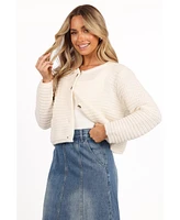 Petal and Pup Women's Decket Button Front Cardigan