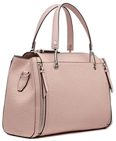 Calvin Klein Garnet Triple Compartment Top Zipper Satchel