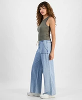 And Now This Women's Drawstring Wide-Leg Jeans, Exclusively at Macy's