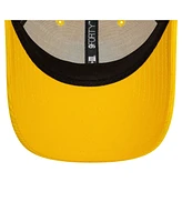 New Era Men's Yellow As Roma Corduroy Tonal 9FORTY Adjustable Hat