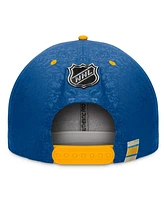 Fanatics Men's Blue/Gold St. Louis Blues Authentic Pro Alternate Jersey Snapback Hat