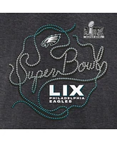 Fanatics Men's Heather Charcoal Philadelphia Eagles Super Bowl Lix Local Fleece Pullover Hoodie