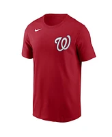 Nike Men's Red Washington Nationals Jackie Robinson Day Team 42 T-Shirt