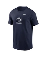 Nike Men's Navy Penn State Nittany Lions 2-Hit T-Shirt