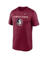 Nike Men's Garnet Florida State Seminoles Lockup Legend Performance T-Shirt