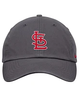 Nike Men's Gray St. Louis Cardinals Club Adjustable Hat