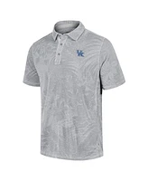 Tommy Bahama Men's Gray Kentucky Wildcats Sport Santiago Paradise Polo Shirt