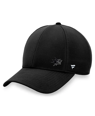 Fanatics Women's Black San Jose Sharks Authentic Pro Road Structured Adjustable Hat