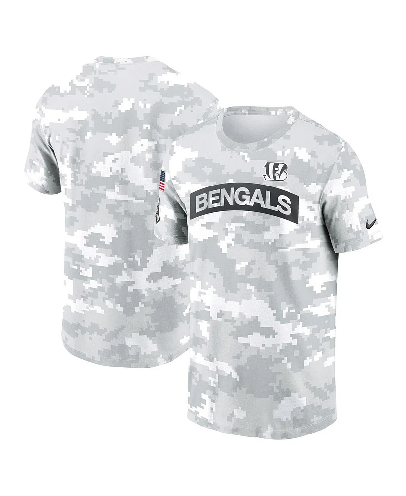 Nike Men's White Cincinnati Bengals 2024 Salute To Service Big Tall Performance T-Shirt