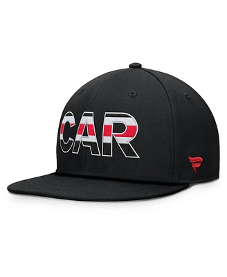 Fanatics Men's Black Carolina Hurricanes Authentic Pro Rink Snapback Hat