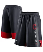 Nike Men's Navy Cleveland Indians Authentic Collection Training Performance Shorts