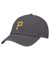 Nike Men's Gray Pittsburgh Pirates Club Adjustable Hat