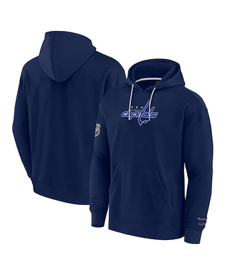 Fanatics Men's Navy Washington Capitals Elements Pace Pullover Hoodie