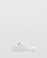 Mango Men's Lace-Up Panel Sneakers