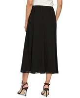 Alex Evenings Women's Chiffon A-Line Midi Skirt