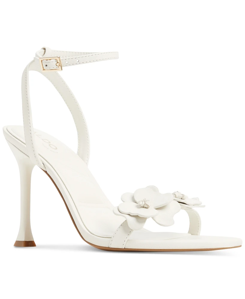 Aldo Women's Daisylily Floral Stiletto Dress Sandals