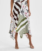 I.n.c. International Concepts Women's Handkerchief-Hem Skirt, Exclusively at Macy's