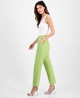 Tahari Asl Women's Classic Mid-Rise Ankle Pants
