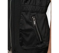 Dkny Women's Combo Zipper Vest