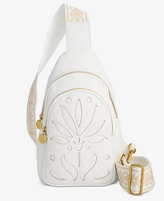 Style & Co Floral Cutout Mini Sling Bag, Exclusively at Macy's