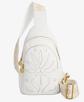 Style & Co Floral Cutout Mini Sling Bag, Exclusively at Macy's