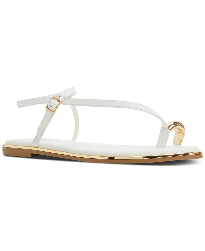 Aldo Women's Jomali Toe-Ring Strappy Flat Sandals