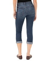 Silver Jeans Co. Women's Suki Mid-Rise Curvy Capri