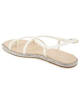 Kenneth Cole Reaction Women's Waltz Strappy Square Toe Flat Sandals