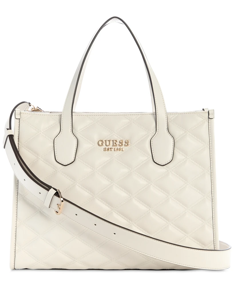 Guess Tamsin Two Compartment Medium Crossbody Tote