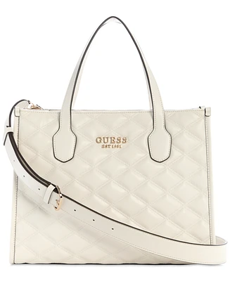 Guess Tamsin Two Compartment Medium Crossbody Tote