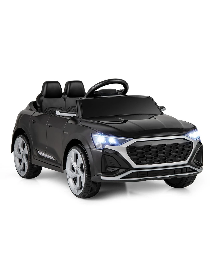 12V Kids Ride on Car Licensed Audi SQ8 with Remote Control and 3 Speeds