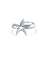 Bling Jewelry Hawaii Ocean Starfish Ear Cuff Cartilage Set Sterling Silver Earrings