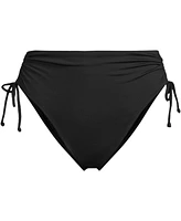 Lands' End Women's High Waisted Adjustable Bikini Bottoms