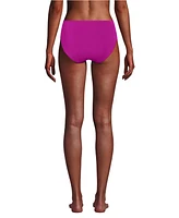 Lands' End Women's Mid Rise Bikini Bottoms