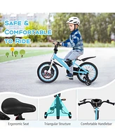 Kids Bike with Adjustable Handlebar and Saddle Perfect Bicycle for Children Aged 4-8 Years Old