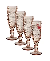 Qualia Glass Tuscany Champagne Flute Glasses