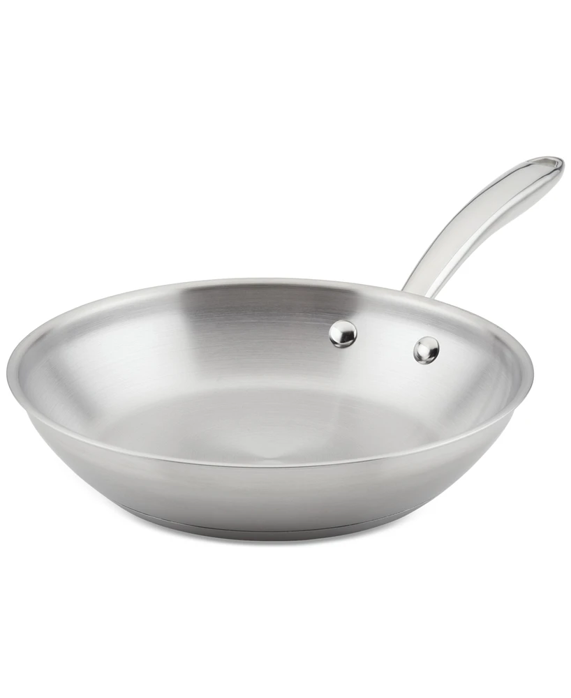Rachael Ray Professional Stainless Steel Induction 10" Frying Pan