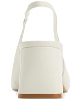 Aldo Women's Uliana Pointed-Toe Slingback Block-Heel Pumps