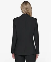 Karl Lagerfeld Paris Women's Single-Button Blazer