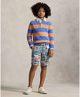 Polo Ralph Lauren Big Boys Patchwork Madras Shorts