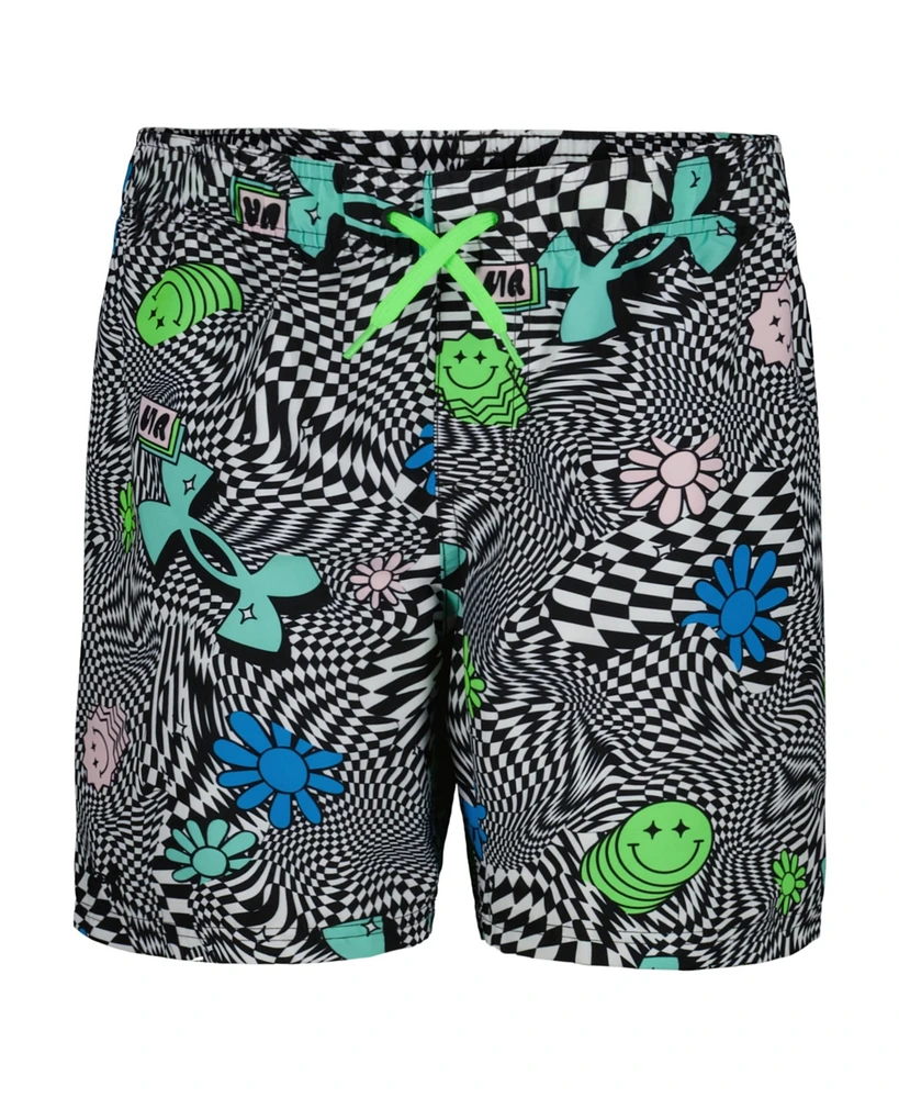 Under Armour Big Boys Warp Party Volley Shorts