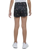 adidas Big Girls Logo-Print Pique Knit Pull-On Shorts