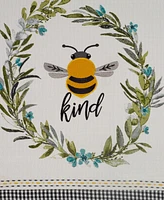 Design Imports Bee Kind Reversible Embellished Table Runner, 14" x 72"